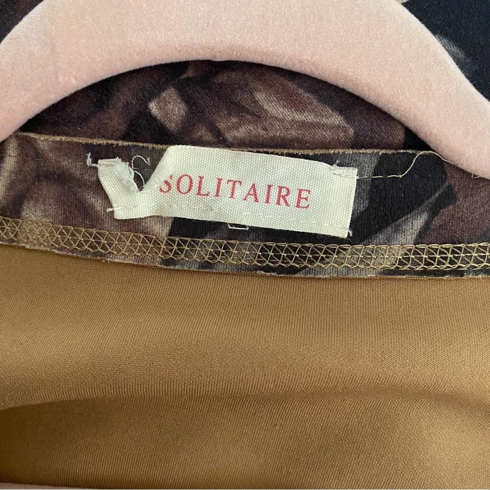 Anthropologie Solitaire Dark Purple Faux Suede Floral Kimono Jacket - Picture 5 of 11
